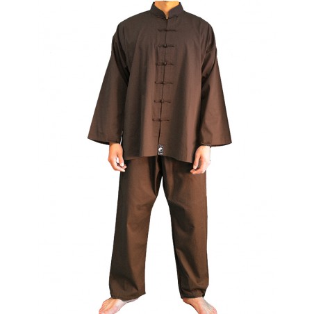 TENUE TAI CHI - QI GONG - MARRON