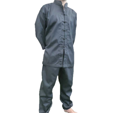 TENUE KUNG FU COTON NOIR