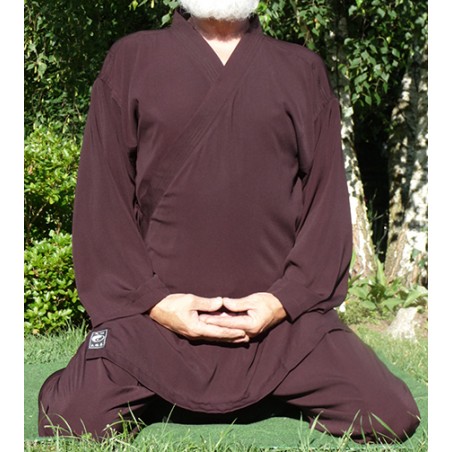 TENUE ZEN MEDITATION TAICHI QI GONG  voile de coton blanche